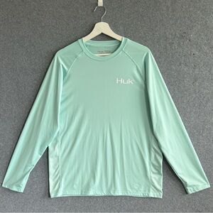 Huk Performance Fabric Shirt M Seafoam